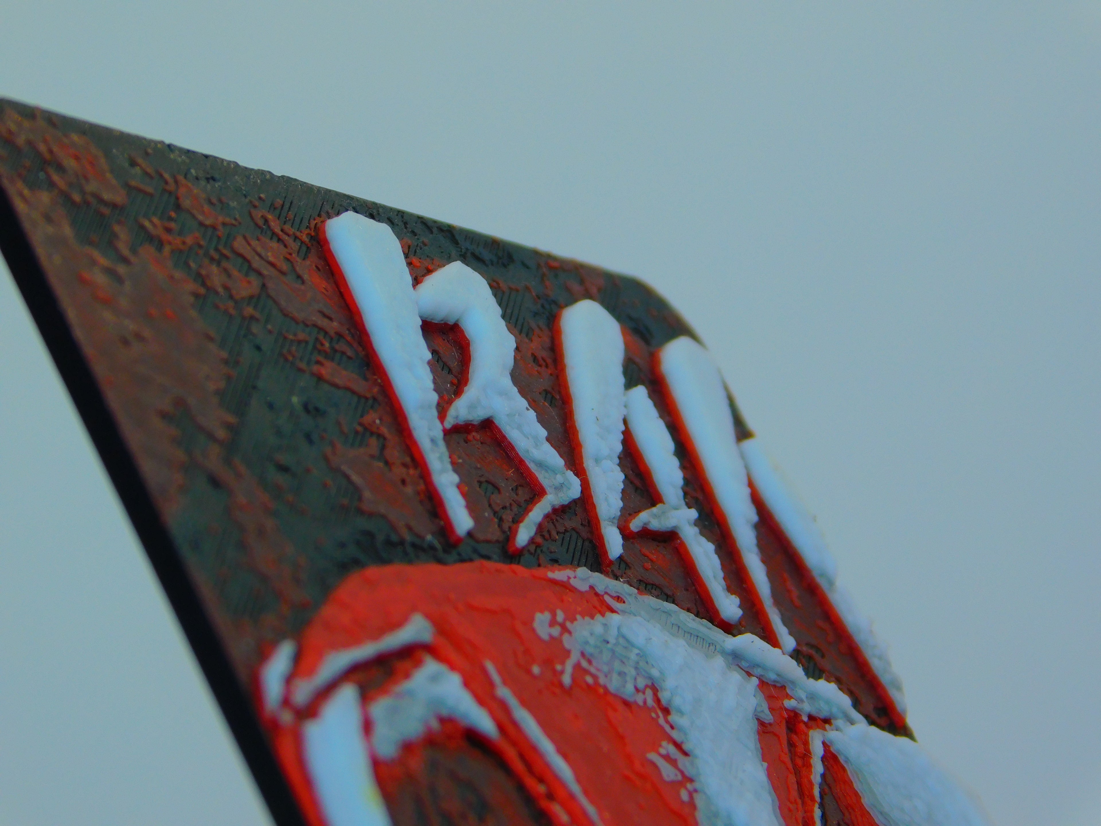 Deadpool Bookmark With Texture And Depth