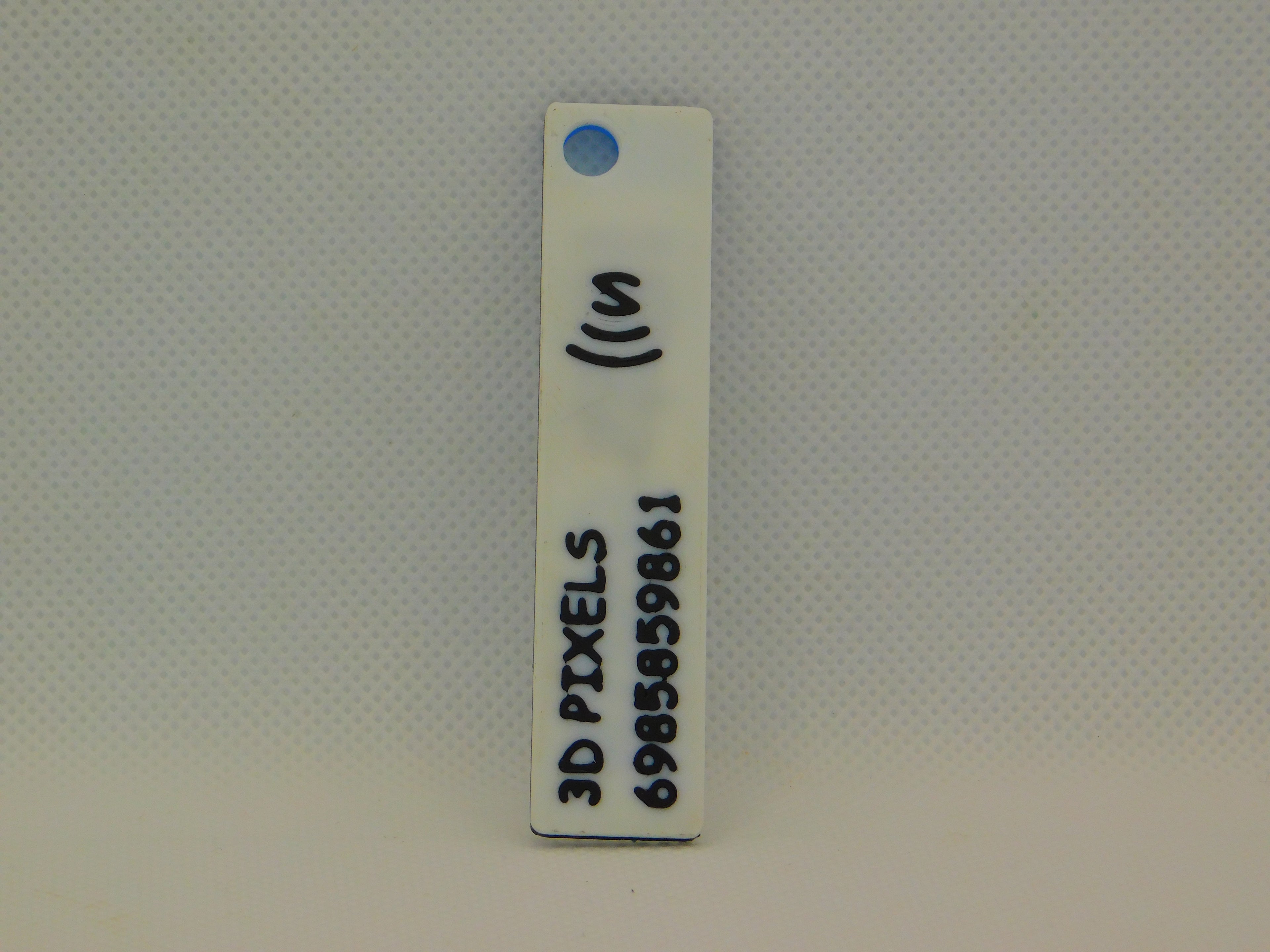 Custom License Plate Keychain – 3D Printed & Personalized